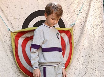 英倫風(fēng)幼兒園校服運動套裝