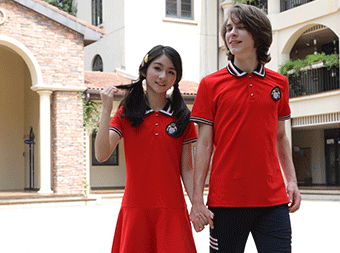 中學校服夏裝短袖衫